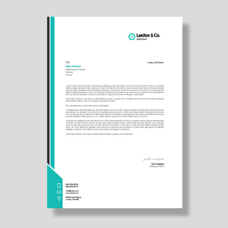 Letterheads
