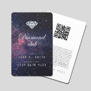 Plastic Membership Card