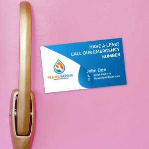 Hell 1 2 3 Magnetic Business cards