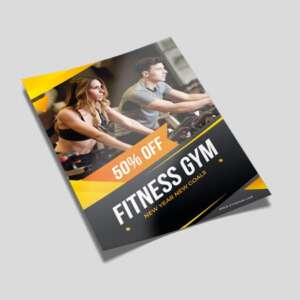 Lamainated flyer small flyer laminated