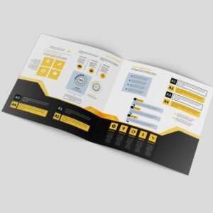 crease_leaflet_small folded leaflets creased fold