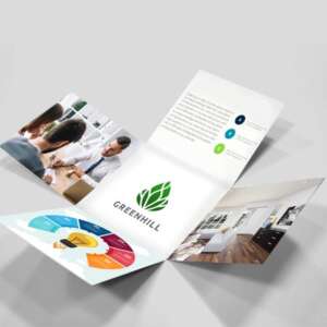 diecut_leaflets_small folded leaflet diecut