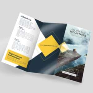 laminated_leaflet_small folded leaflets laminated