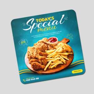 flyer rounded corner