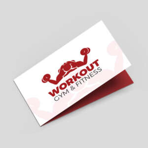 Folded Business Cards Folded Business Cards