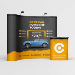 Exhibition pop up display